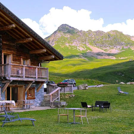 לינה וארוחת בוקר Et Tables D'hotes Le Choton A Nono - Col Du Joly Beaufortain הוטלוס